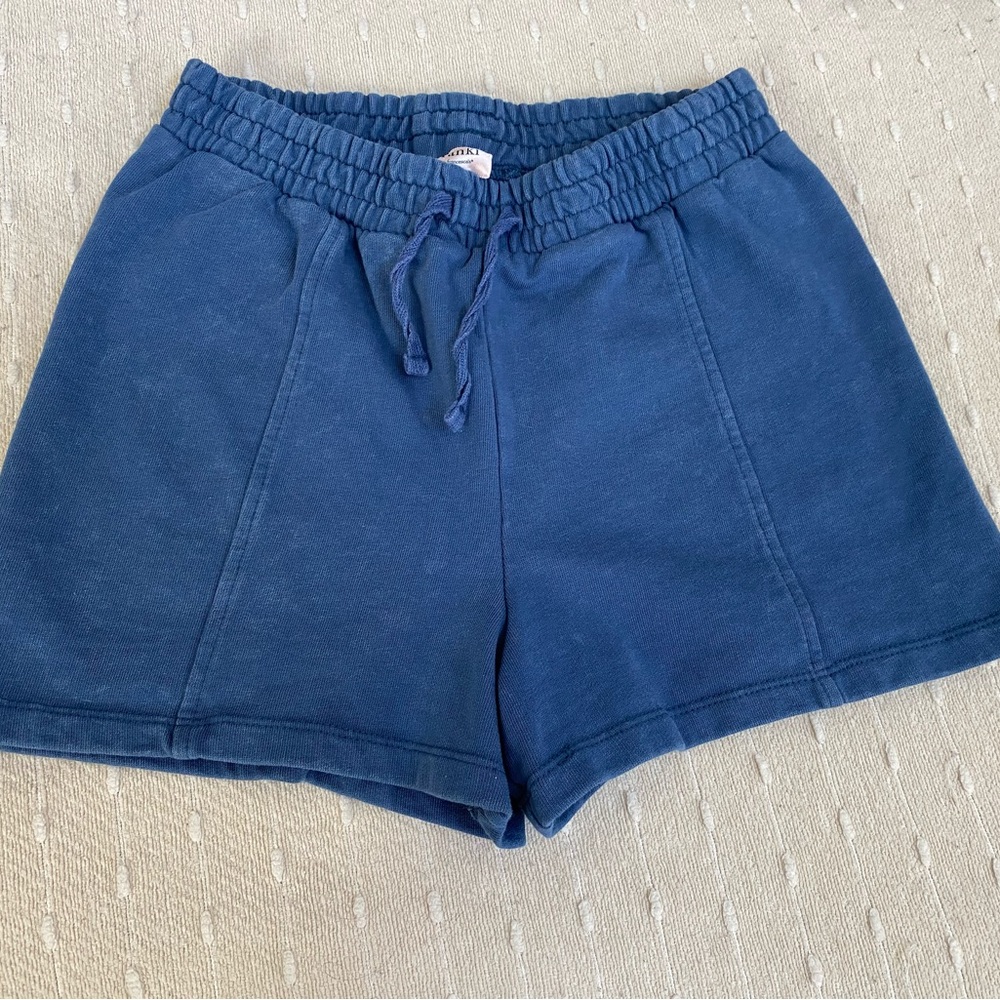 Girl’s Francesca's Franki Navy Stretch Athletic Shorts M 10